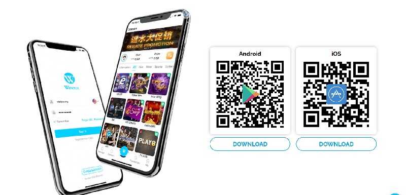 Download Winbox now with two lovely QR codes below